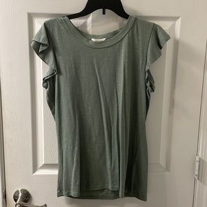 Sea green colored tank top